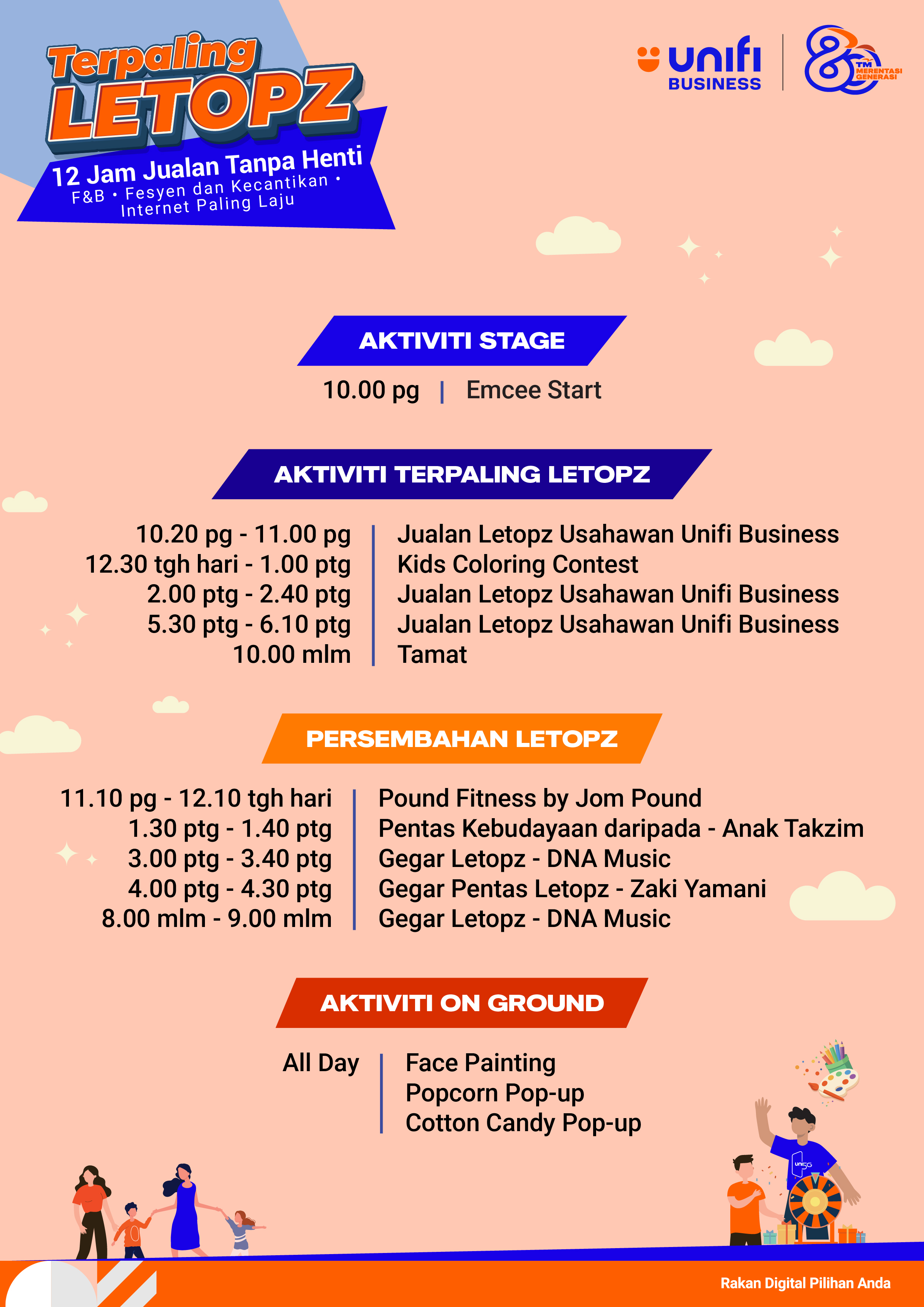 Biz Fiesta Terpaling LETOPZ AEON Mall Bukit Indah