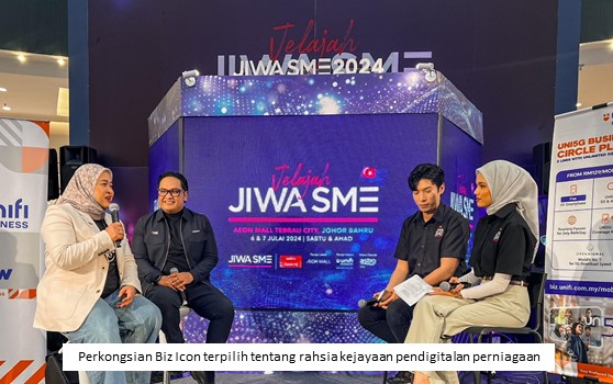 Perkongsian Biz Ikon terpilih tentang rahsia kejayaan pendigitalan perniagaan